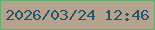 文字の大きさ：2、枠の色：62ac6c、背景の色：b5a48d、文字の色：2a5268 無料ブログパーツのブログ時計