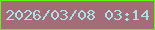 文字の大きさ：1、枠の色：62f317、背景の色：a46b78、文字の色：a7e3e3 無料ブログパーツのブログ時計
