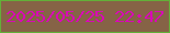 文字の大きさ：4、枠の色：63af38、背景の色：866346、文字の色：d909b6 無料ブログパーツのブログ時計