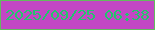 文字の大きさ：2、枠の色：63bb5e、背景の色：c247c4、文字の色：22c56d 無料ブログパーツのブログ時計