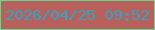 文字の大きさ：1、枠の色：63d78c、背景の色：b7605c、文字の色：32a4c1 無料ブログパーツのブログ時計