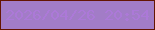 文字の大きさ：3、枠の色：641502、背景の色：a27cc7、文字の色：ac79d8 無料ブログパーツのブログ時計