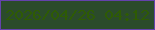 文字の大きさ：2、枠の色：6442ac、背景の色：2b4b2b、文字の色：2e5b04 無料ブログパーツのブログ時計