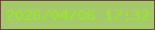 文字の大きさ：1、枠の色：644c39、背景の色：a5c968、文字の色：98e630 無料ブログパーツのブログ時計