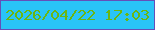 文字の大きさ：2、枠の色：644fb9、背景の色：29c4f7、文字の色：6bb611 無料ブログパーツのブログ時計