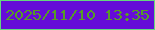 文字の大きさ：2、枠の色：64d77d、背景の色：650cd7、文字の色：569b26 無料ブログパーツのブログ時計