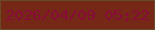 文字の大きさ：2、枠の色：664d27、背景の色：752815、文字の色：8a0a3c 無料ブログパーツのブログ時計