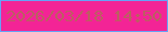 文字の大きさ：1、枠の色：66a2f6、背景の色：f32496、文字の色：bc5f61 無料ブログパーツのブログ時計