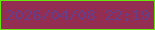 文字の大きさ：1、枠の色：67e40a、背景の色：932d52、文字の色：663e88 無料ブログパーツのブログ時計