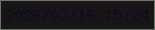 文字の大きさ：4、枠の色：687868、背景の色：191418、文字の色：0e0d1b 無料ブログパーツのブログ時計