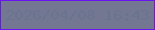文字の大きさ：5、枠の色：6915f3、背景の色：737792、文字の色：69748f 無料ブログパーツのブログ時計
