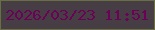 文字の大きさ：1、枠の色：696f42、背景の色：473e45、文字の色：6b0257 無料ブログパーツのブログ時計