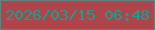 文字の大きさ：3、枠の色：698082、背景の色：af454b、文字の色：11a294 無料ブログパーツのブログ時計