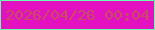 文字の大きさ：4、枠の色：69ffac、背景の色：e311bf、文字の色：c74d62 無料ブログパーツのブログ時計