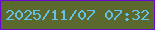 文字の大きさ：1、枠の色：6a09d2、背景の色：5b692e、文字の色：63c1e8 無料ブログパーツのブログ時計