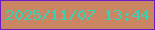 文字の大きさ：3、枠の色：6a1cc2、背景の色：ca8662、文字の色：36d3b5 無料ブログパーツのブログ時計
