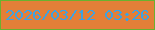 文字の大きさ：1、枠の色：6ab12f、背景の色：e37f38、文字の色：3da2e3 無料ブログパーツのブログ時計