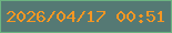 文字の大きさ：2、枠の色：6cb481、背景の色：557974、文字の色：f69723 無料ブログパーツのブログ時計