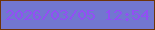 文字の大きさ：1、枠の色：6e3408、背景の色：7277d0、文字の色：924ff4 無料ブログパーツのブログ時計