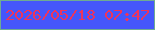 文字の大きさ：5、枠の色：6eab92、背景の色：4556fb、文字の色：ee345b 無料ブログパーツのブログ時計