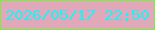 文字の大きさ：5、枠の色：6ff437、背景の色：e1a8ba、文字の色：15f5fb 無料ブログパーツのブログ時計