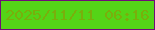 文字の大きさ：2、枠の色：700c78、背景の色：54d417、文字の色：79af0c 無料ブログパーツのブログ時計