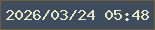 文字の大きさ：3、枠の色：705f36、背景の色：3f4c5d、文字の色：e5e9c6 無料ブログパーツのブログ時計