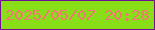 文字の大きさ：2、枠の色：710e93、背景の色：88df17、文字の色：f37672 無料ブログパーツのブログ時計