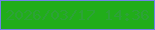 文字の大きさ：1、枠の色：7182e9、背景の色：21ad1a、文字の色：2da238 無料ブログパーツのブログ時計