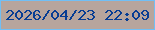 文字の大きさ：2、枠の色：71bff5、背景の色：b7a59d、文字の色：073d93 無料ブログパーツのブログ時計