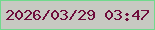 文字の大きさ：4、枠の色：71d98d、背景の色：c7c9c2、文字の色：6f0d3c 無料ブログパーツのブログ時計