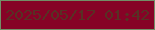 文字の大きさ：4、枠の色：728f67、背景の色：860326、文字の色：583124 無料ブログパーツのブログ時計
