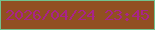 文字の大きさ：3、枠の色：72c28e、背景の色：914f22、文字の色：a92389 無料ブログパーツのブログ時計