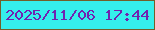 文字の大きさ：5、枠の色：735f29、背景の色：35efec、文字の色：7122b0 無料ブログパーツのブログ時計