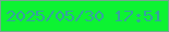 文字の大きさ：1、枠の色：73a98e、背景の色：0df332、文字の色：35a29e 無料ブログパーツのブログ時計