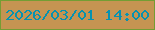 文字の大きさ：2、枠の色：749d34、背景の色：c59452、文字の色：0692b1 無料ブログパーツのブログ時計
