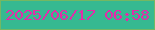 文字の大きさ：4、枠の色：74b862、背景の色：36b991、文字の色：e22ca9 無料ブログパーツのブログ時計