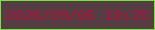 文字の大きさ：4、枠の色：74e63c、背景の色：553d44、文字の色：a9163b 無料ブログパーツのブログ時計