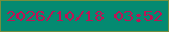 文字の大きさ：1、枠の色：758e3e、背景の色：048a71、文字の色：bd1355 無料ブログパーツのブログ時計