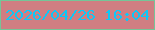 文字の大きさ：5、枠の色：75c598、背景の色：d07e82、文字の色：0dc8f8 無料ブログパーツのブログ時計