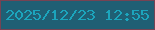 文字の大きさ：2、枠の色：764353、背景の色：1f5f74、文字の色：1ca5bd 無料ブログパーツのブログ時計