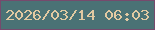 文字の大きさ：1、枠の色：764a6d、背景の色：4a7275、文字の色：e1c9a2 無料ブログパーツのブログ時計