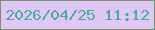 文字の大きさ：4、枠の色：779662、背景の色：e1c7f7、文字の色：48ae96 無料ブログパーツのブログ時計