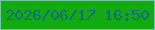 文字の大きさ：3、枠の色：77c5a4、背景の色：11aa11、文字の色：176785 無料ブログパーツのブログ時計
