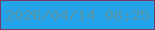 文字の大きさ：5、枠の色：783b60、背景の色：24a2ea、文字の色：5695a5 無料ブログパーツのブログ時計
