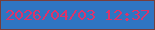 文字の大きさ：4、枠の色：783d3b、背景の色：2f75c2、文字の色：dc346a 無料ブログパーツのブログ時計