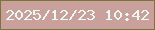 文字の大きさ：2、枠の色：787638、背景の色：caa09c、文字の色：eafaf3 無料ブログパーツのブログ時計