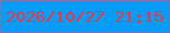 文字の大きさ：3、枠の色：7876ad、背景の色：059cfc、文字の色：fa3240 無料ブログパーツのブログ時計