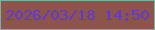 文字の大きさ：5、枠の色：78b2a2、背景の色：8d544c、文字の色：5d39d0 無料ブログパーツのブログ時計