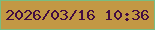 文字の大きさ：4、枠の色：78bd81、背景の色：c29844、文字の色：420c41 無料ブログパーツのブログ時計